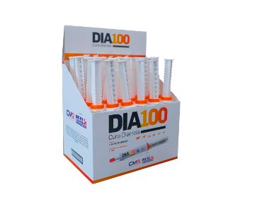 DIA 100 - Caixa com 2 display 24 seringas de 36g